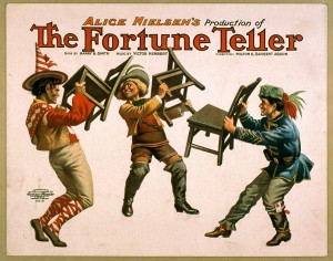 The Fortune Teller Vintage Theater Poster 1905